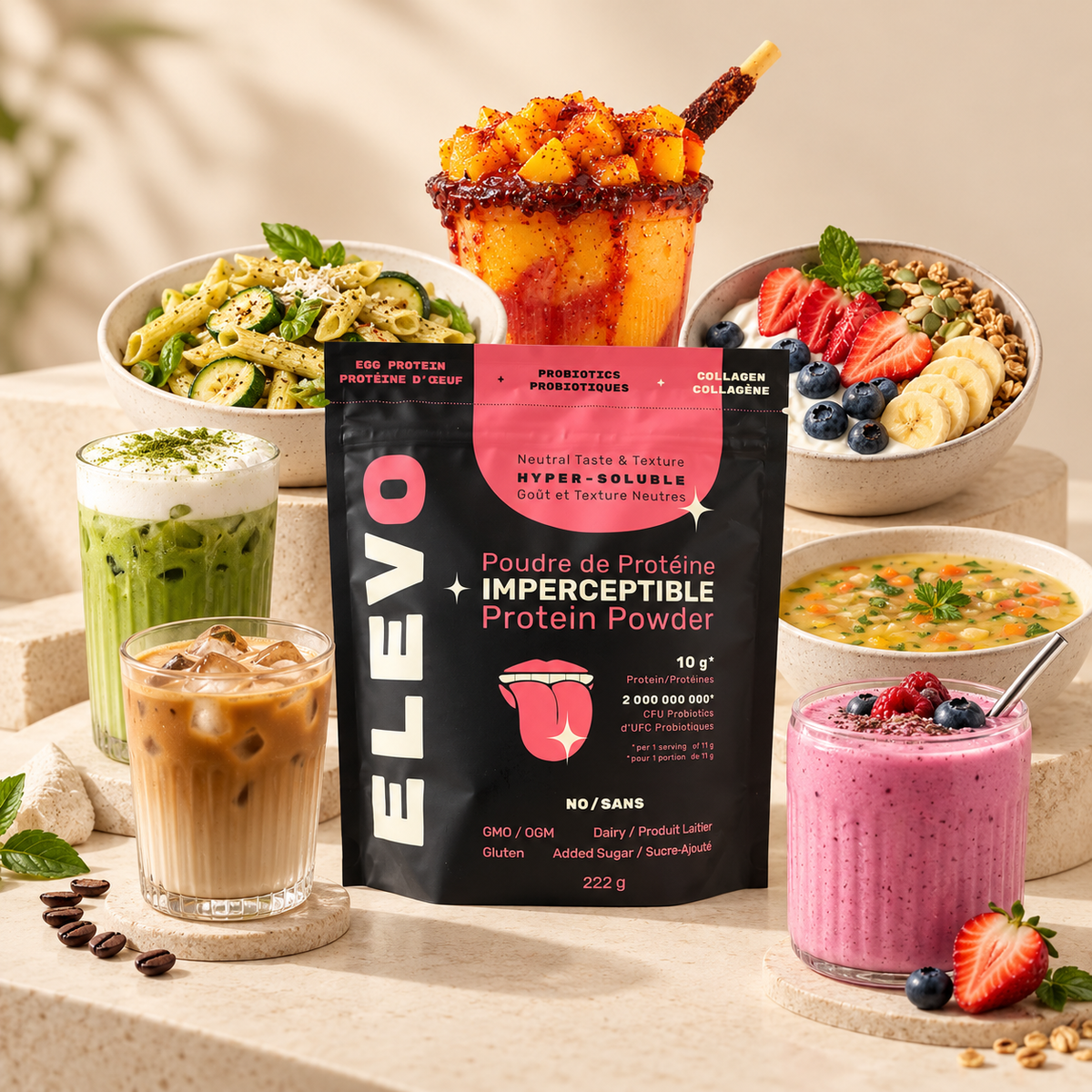IMPERCEPTIBLE Protein Powder™ - ELEVO Nutrition USA